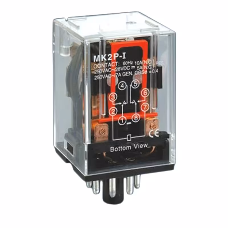 رله شیشه ای امرن 10 آمپر MK2P-I 230AC