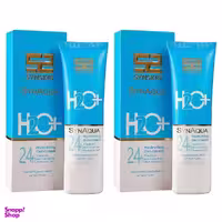 ژل آبرسان ساین اسکین مدل aqua حجم 75 میلی لیتر مجموعه 2 عددی