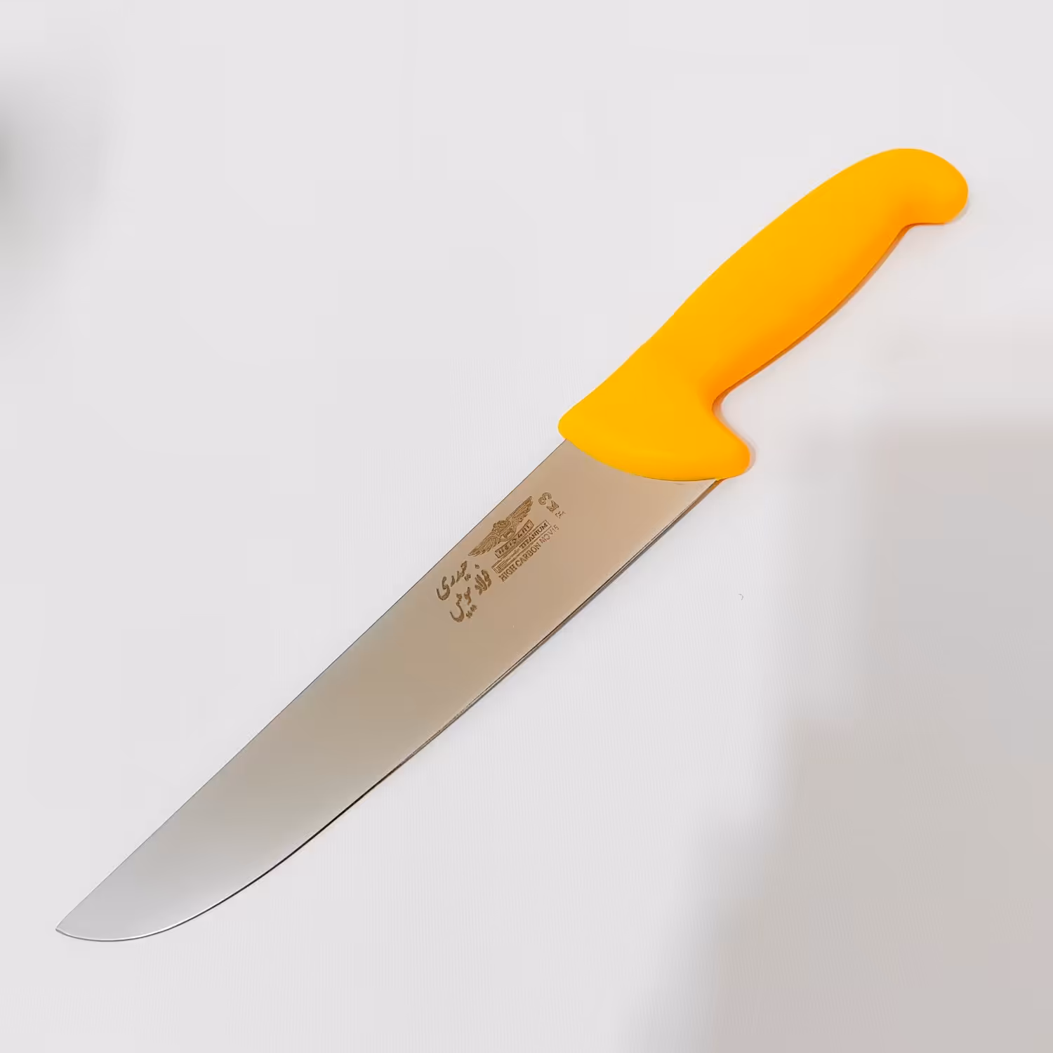 کارد حیدری فولاد سوئیس تیغه تیتانیوم کد FK3