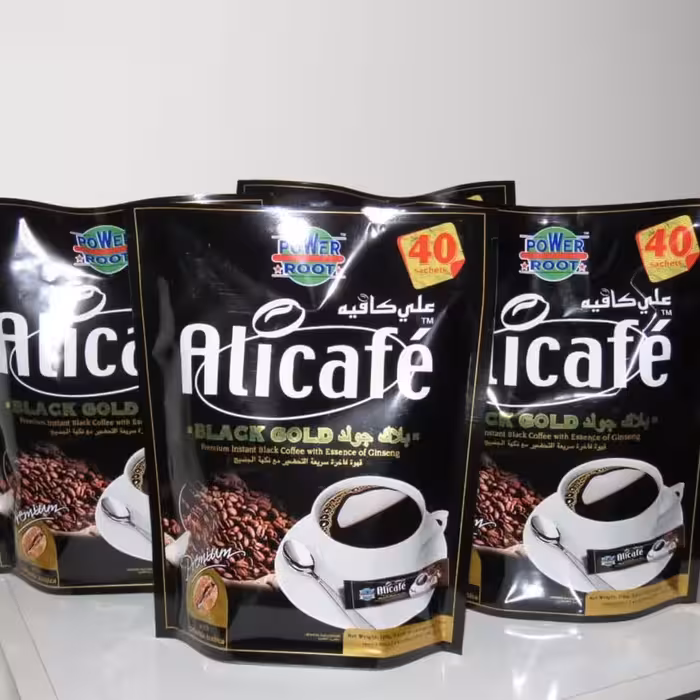 علی کافه قهوه اماده دانه ای و بسته ای