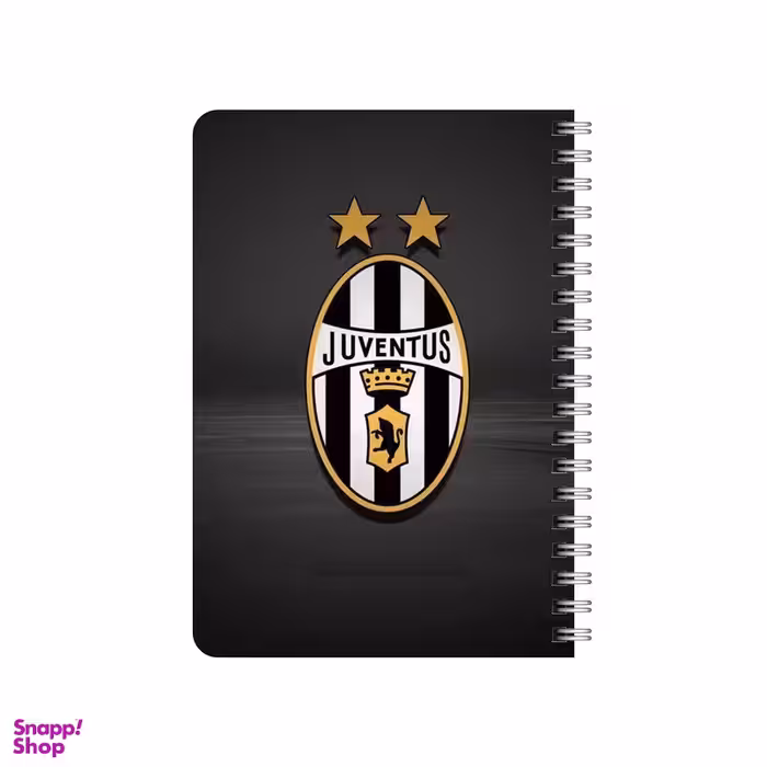 دفترچه یادداشت 80 برگ بامبیلیپ مدل چوبی طرح لوگو باشگاه یوونتوس کد 3257119