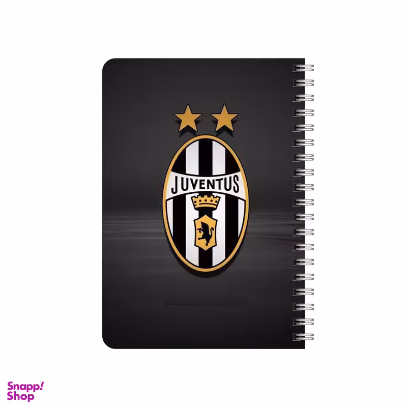 دفترچه یادداشت 80 برگ بامبیلیپ مدل چوبی طرح لوگو باشگاه یوونتوس کد 3257119
