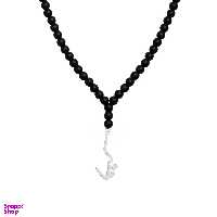 گردنبند نقره زنانه هایکا مدل اسم کیمیا کد nha1-285
