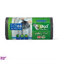 کیسه زباله رولی کوالا مدل مگا ری نیو بسته 55 عددی سایز بزرگ