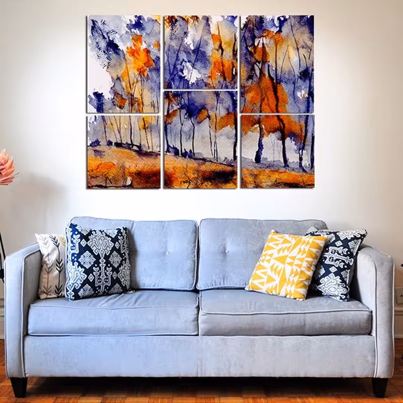 تابلو شاسی دکوراتیو آریکان کد TA6506 سایز 70x90