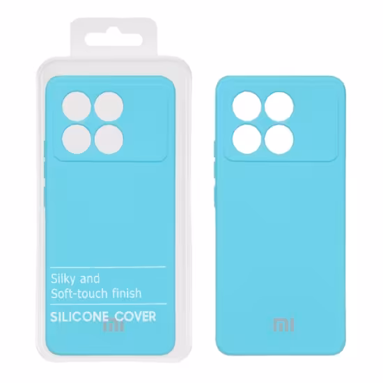 قاب گوشی نیو سیلیکون محافظ لنز دار RFF برای Xiaomi Poco X6 Pro