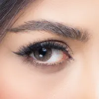 لنز چشم رویال ویژن رنگ قهوه ای شکلاتی دوردار