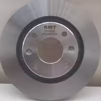 دیسک چرخ جلو پژو 405 (ساده) بسته 2 عددی برند (SMT)