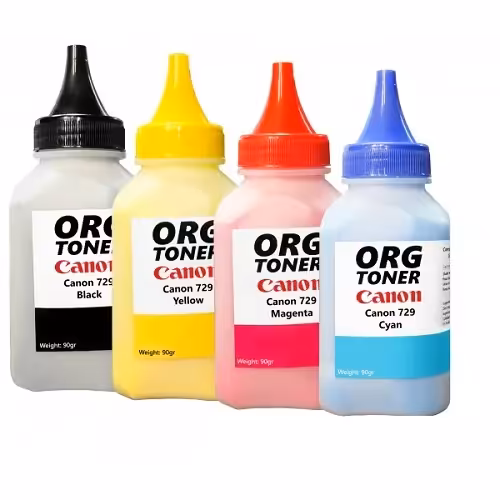 تونر شارژ 45g کارتریج کانن 729 سری کامل
