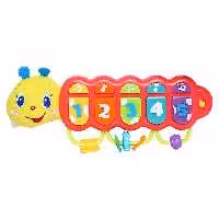 آویز تخت و کالسکه نوزاد مدل کرم ابریشم چراغدار وین فان WinFun