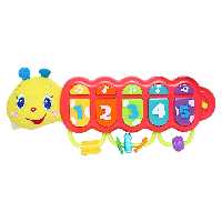 آویز تخت و کالسکه نوزاد مدل کرم ابریشم چراغدار وین فان WinFun