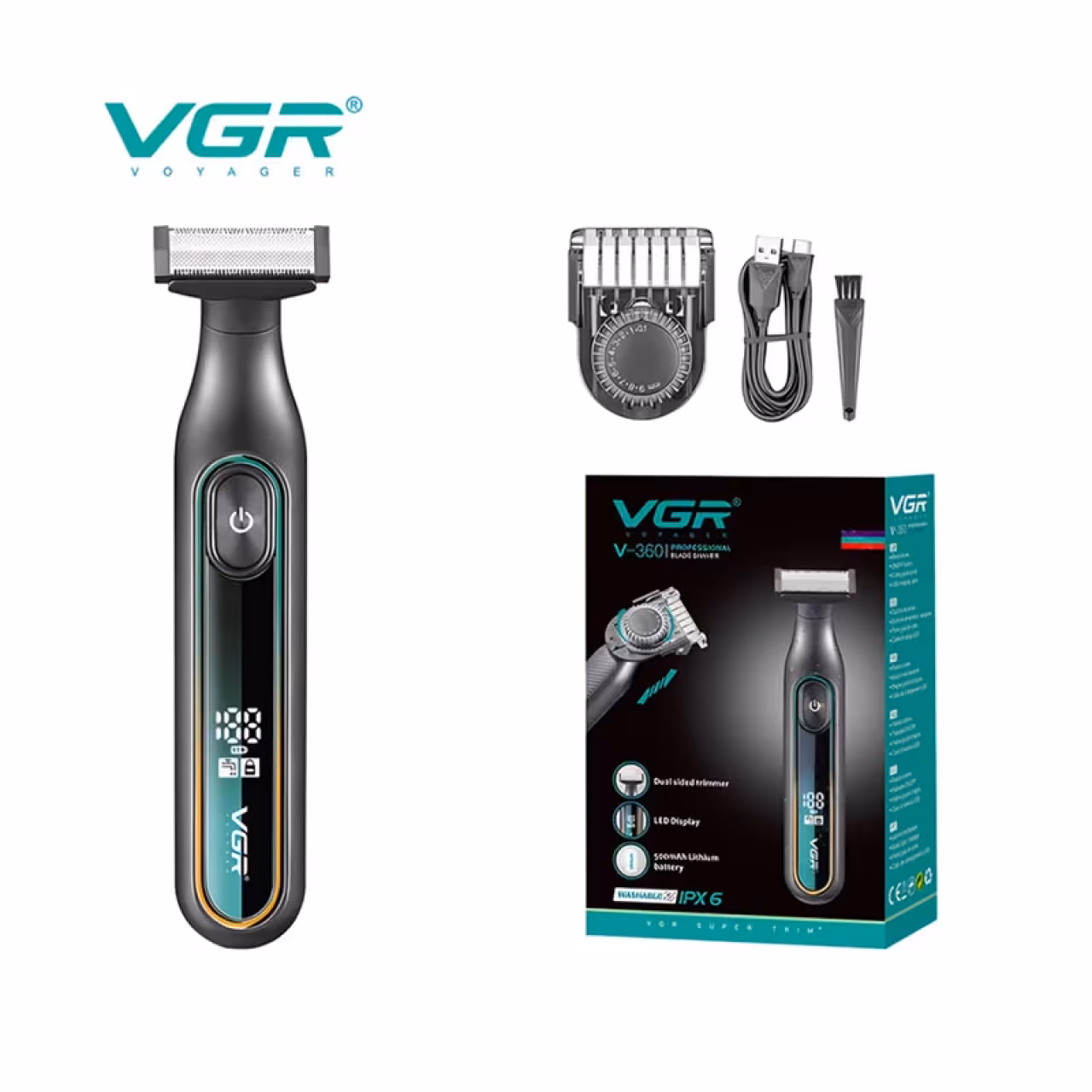 شیور سه کاره وی جی آر مدل V-360