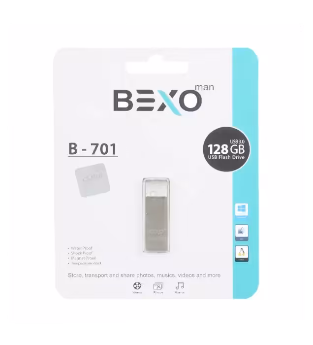 فلش مموری بکسو  128 گیگابایت مدل  B-701 USB3.0