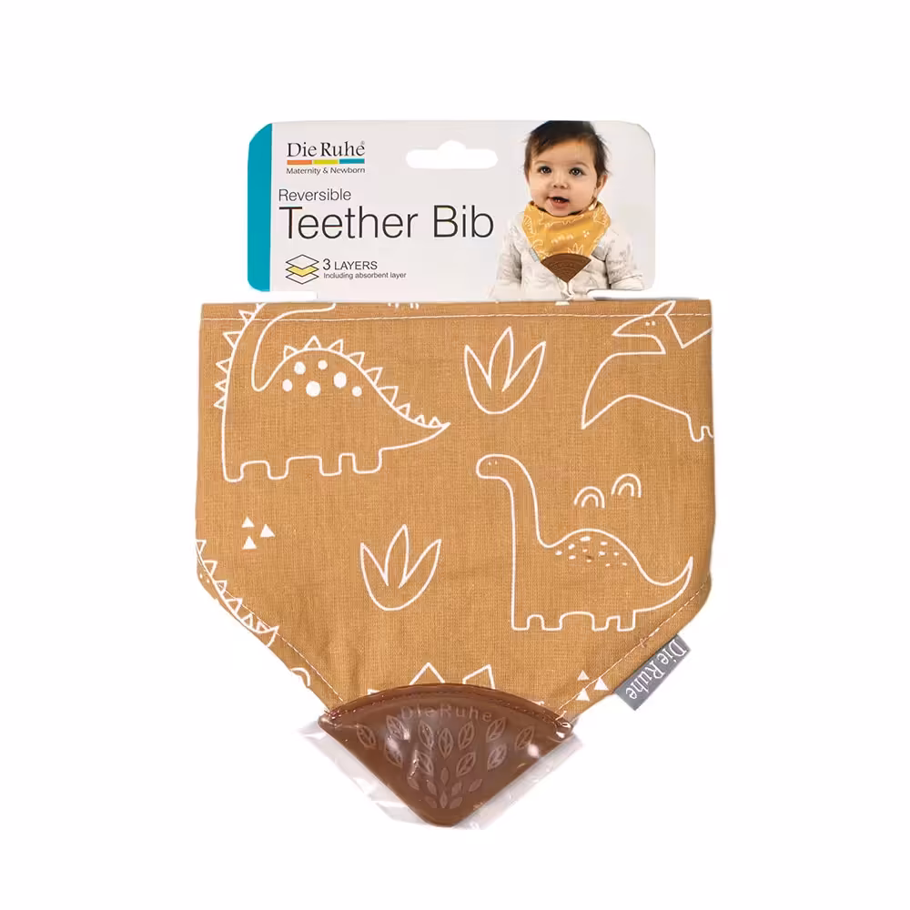 پیشبند دندان گیر دار دی روحه Die Ruhe طرح ژوراسیک خردلی