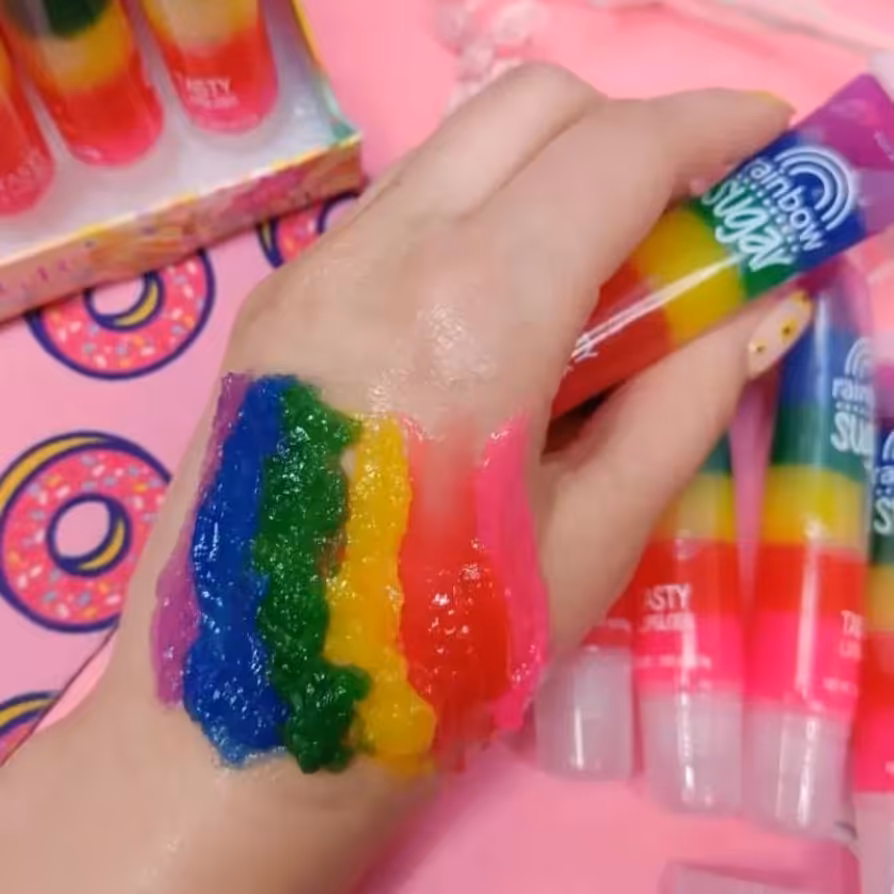 بالم لب حرارتی رنگین کمانی