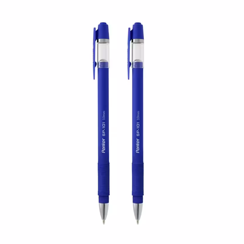 خودکار پنتر مجموعه 2عددی(آبی،مشکی،قرمز،صورتی،بنفش،فیروزه ای،نارنجی)