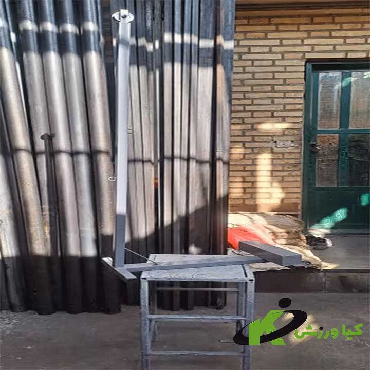 خرید پایه بدمیتون چرخ دار کیاورزش کد kv8531