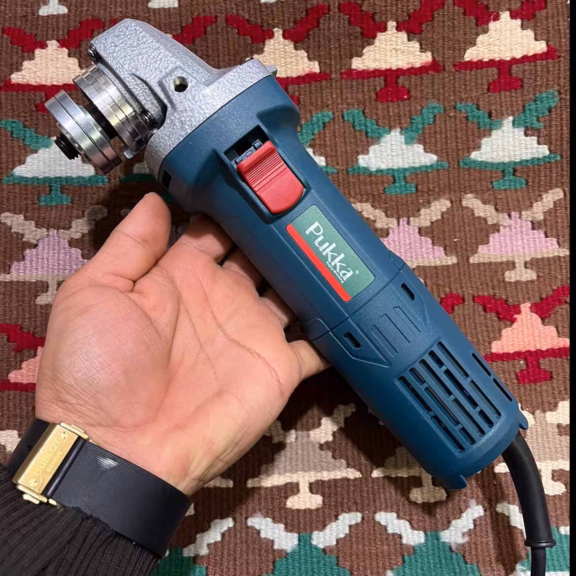 مینی فرز 850 وات پوکا مدل AG1154 صنعتی یکسال گارانتی 