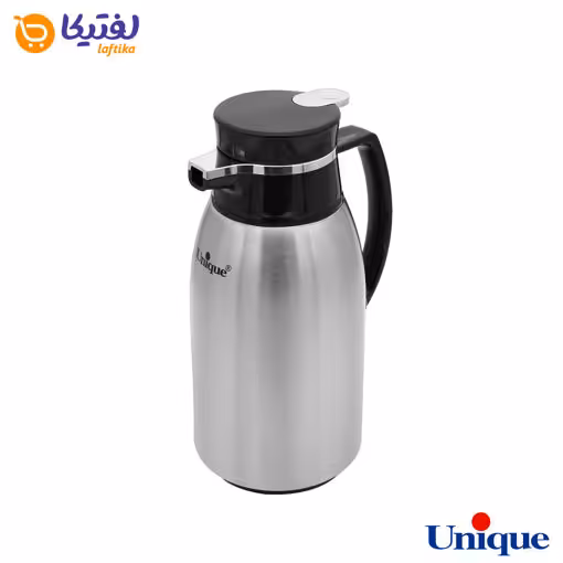 فلاسک یونیک 1.3 لیتر استیل شیشه صورتی UN-1853