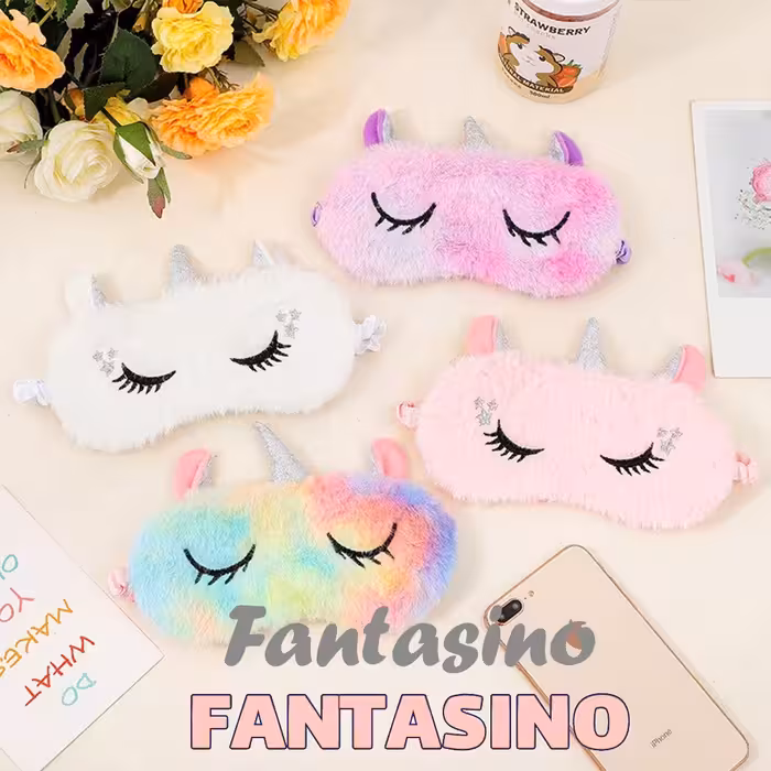 چشم بند فانتزی دخترانه گربه بسیار زیبا. ( چشم بند فانتزی دخترانه )