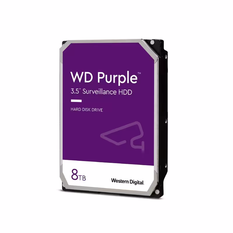هارددیسک اینترنال وسترن دیجیتال مدل Purple WD82PURZ ظرفیت 8 ترابایت