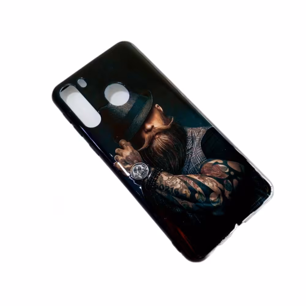 قاب طرح دار سامسونگ A21 طرح سبیل