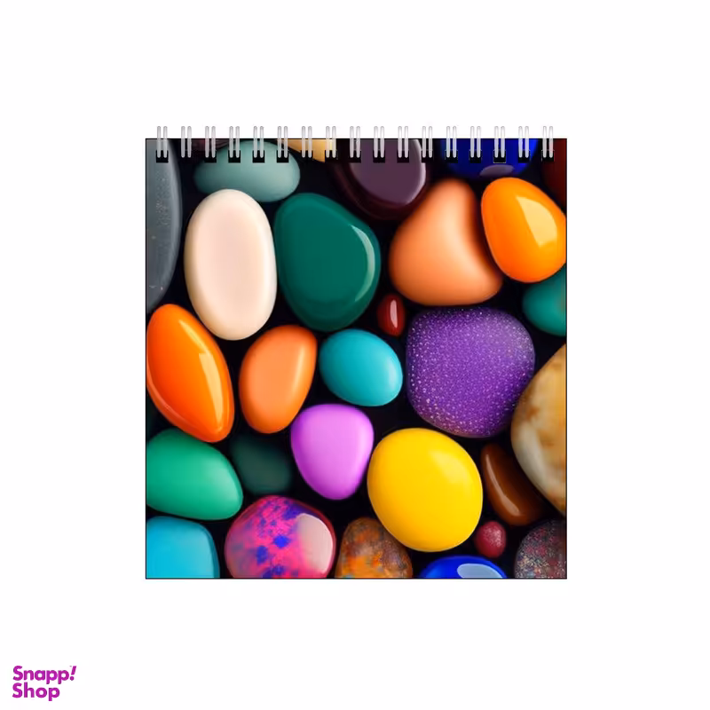 دفتر طراحی طرح سنگ های رنگی کد 7208747