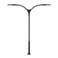 پایه چراغ حیاطی و پارکی SH-Cane-7762