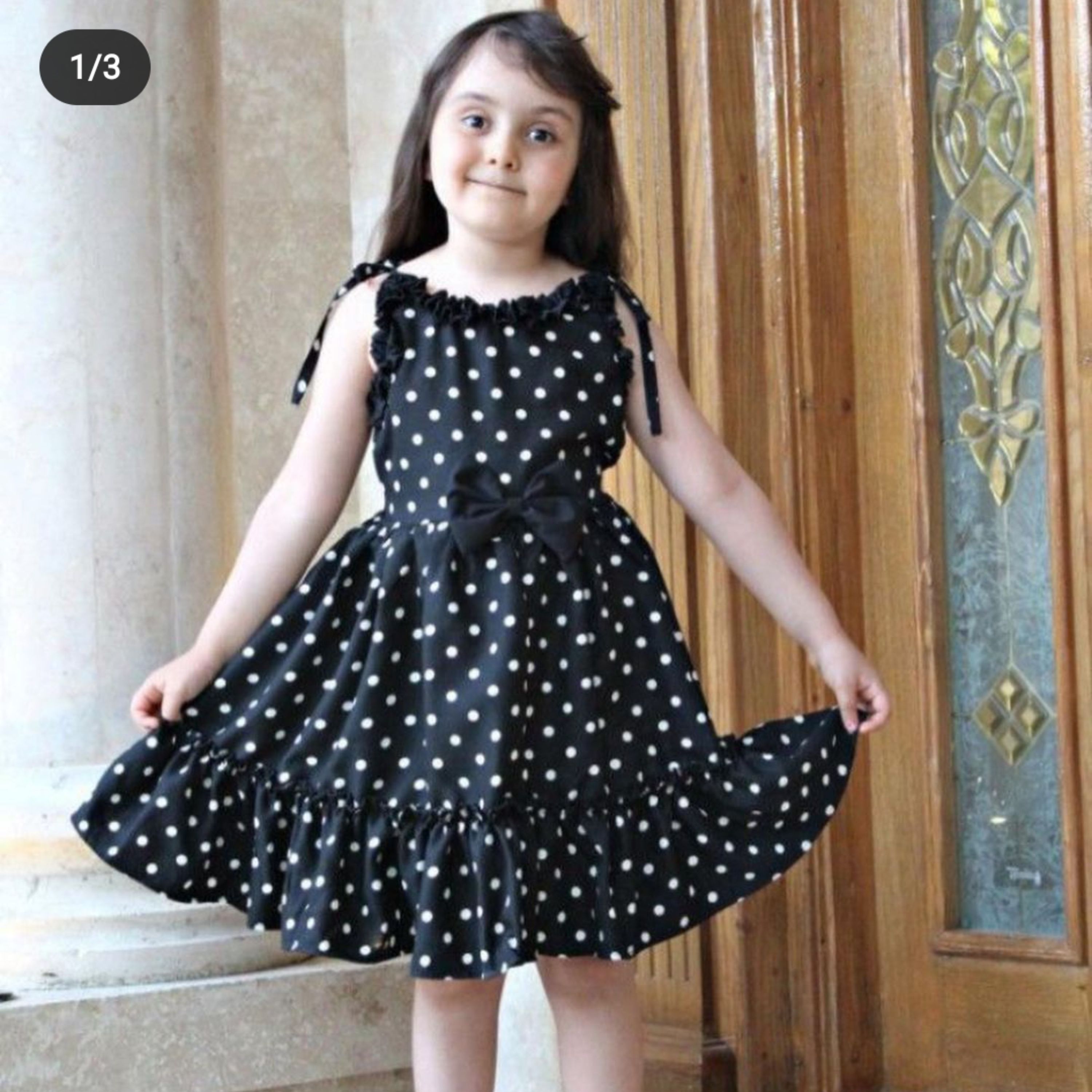 پیراهن مشکی دخترانه