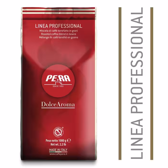 قهوه دان پرا قرمز دولچه آروما 1000 گرمی 85درصد روبوستا