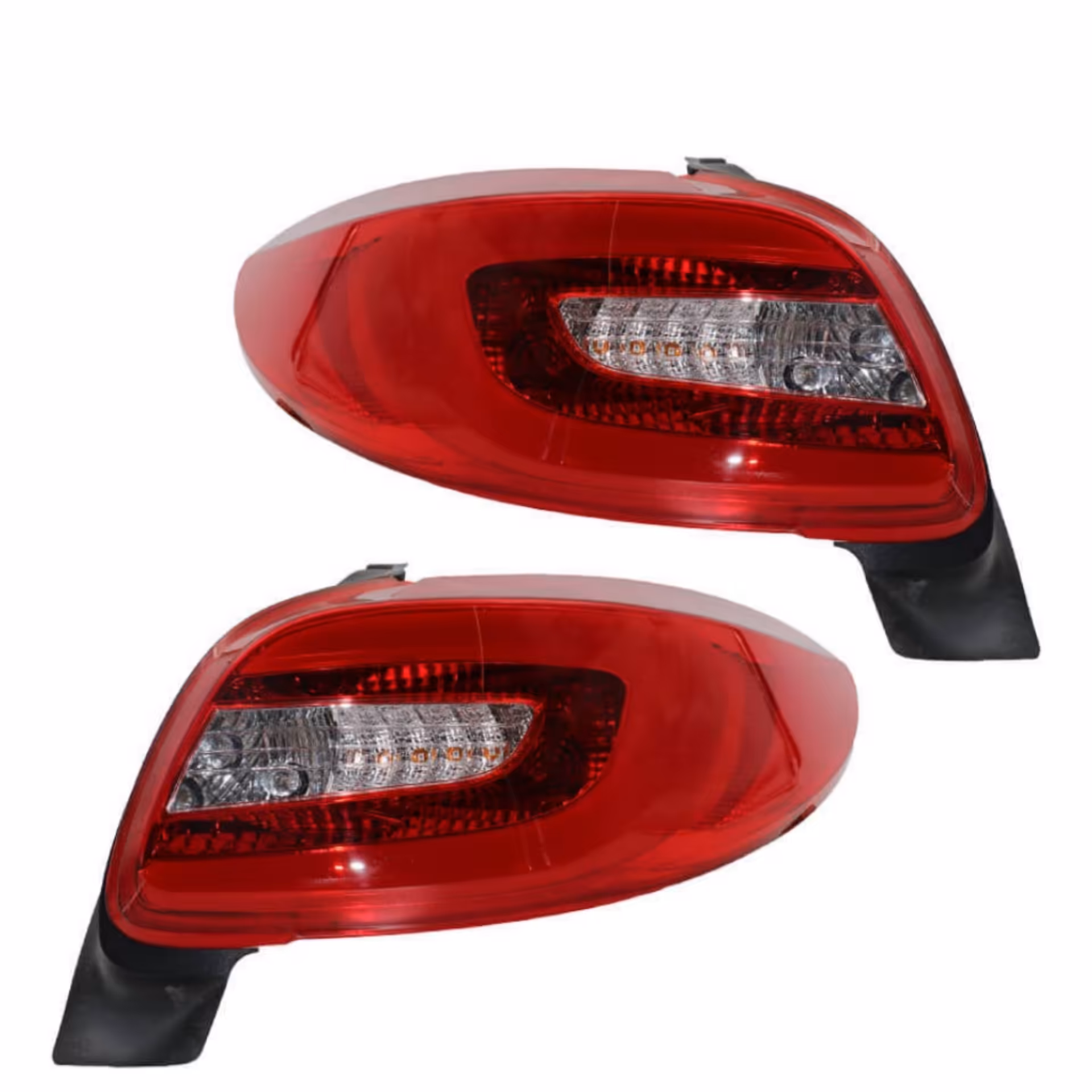 چراغ خطر عقب فابریک چپ و راست مدرن مناسب پژو 207 همراه با لامپ و LED