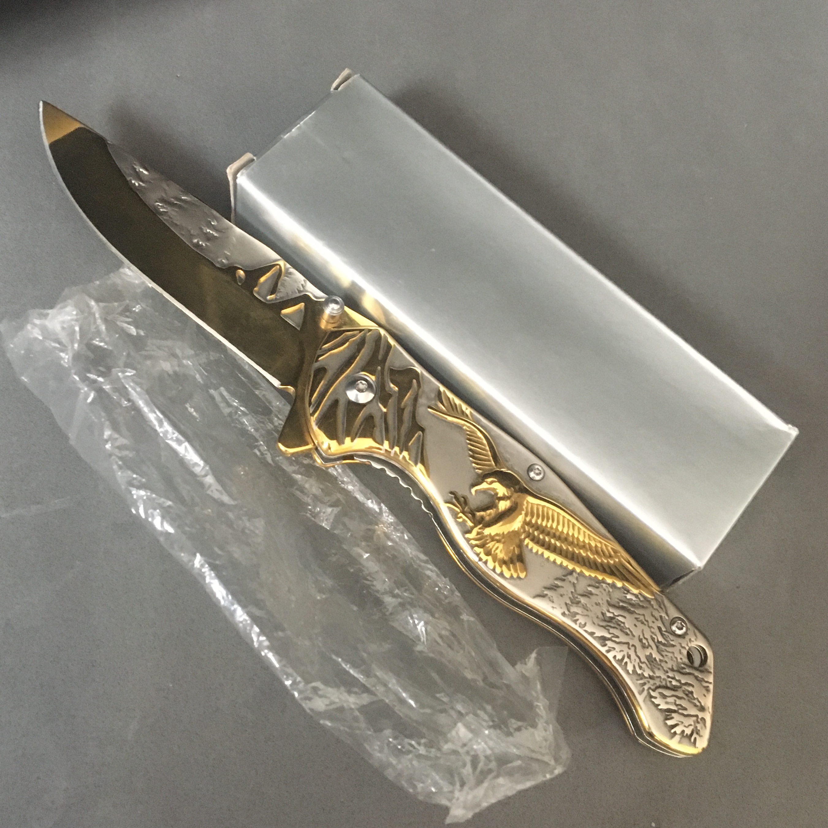 چاقو برونینگ طرح برجسته  کمپینگ