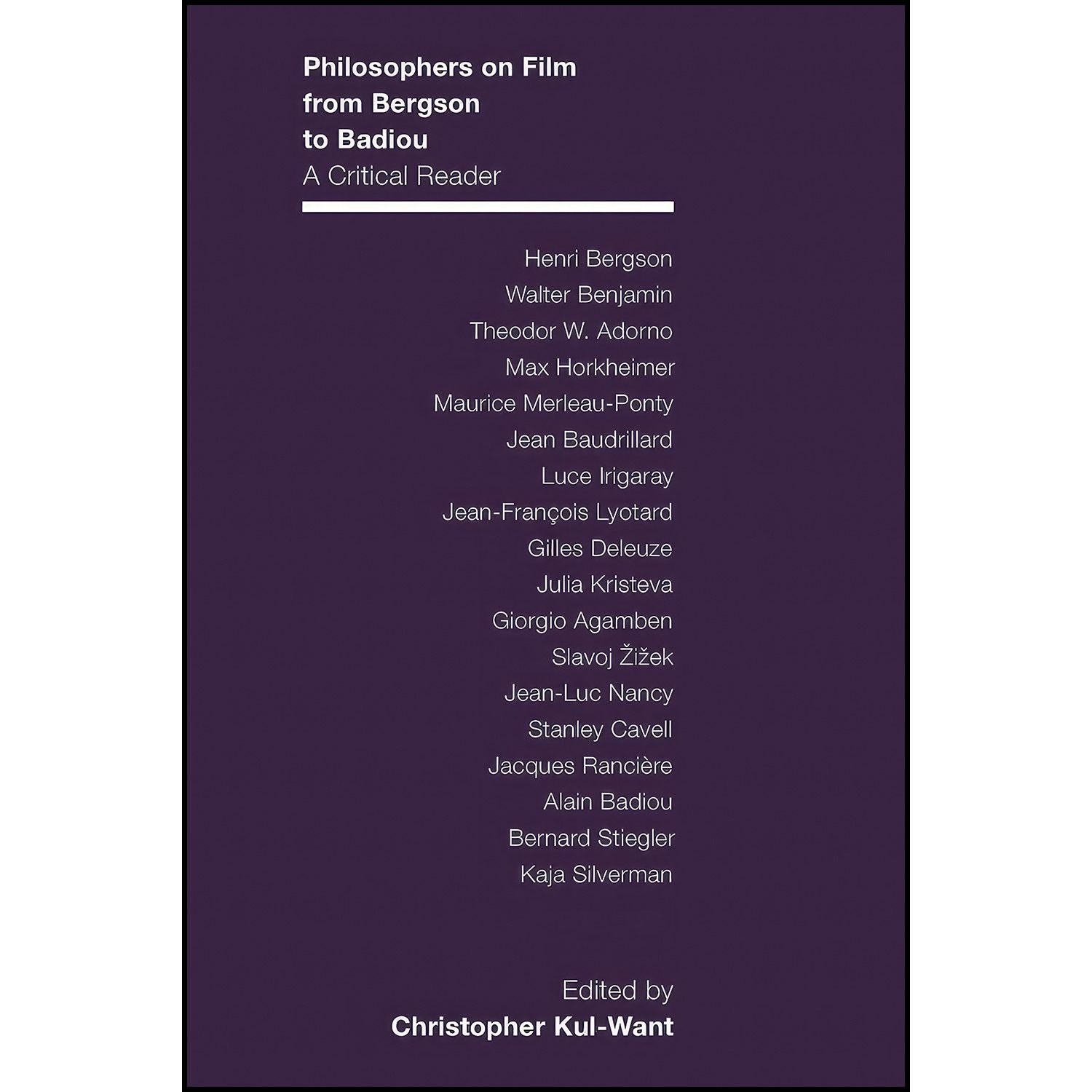 کتاب زبان اصلی Philosophers on Film from Bergson to Badiou