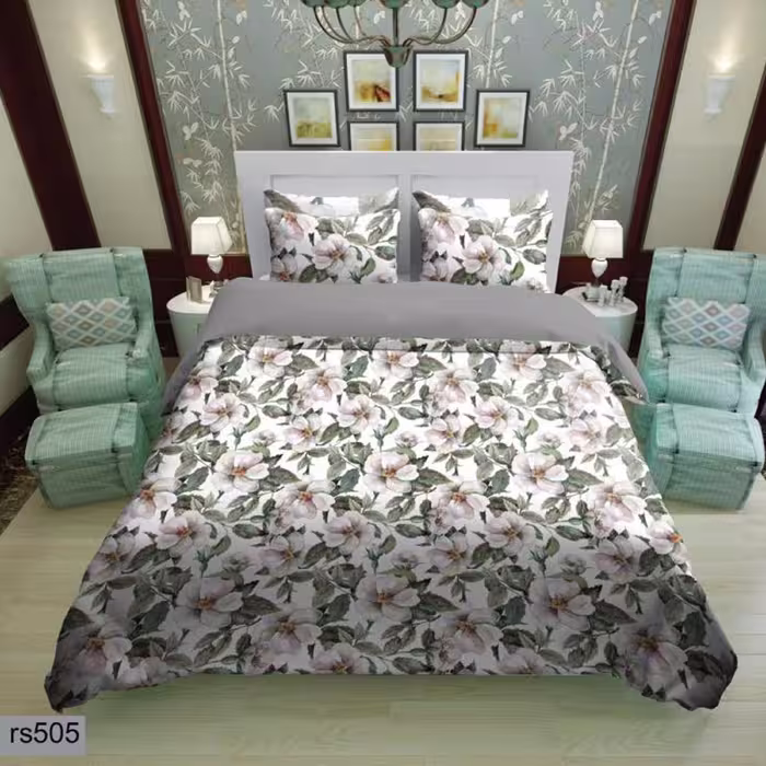 سرویس روتختی 2 نفره تنسل چاپی برندترک لند(Turk Land) rs 505