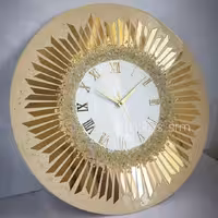 ساعت دیواری شفاف رزینی