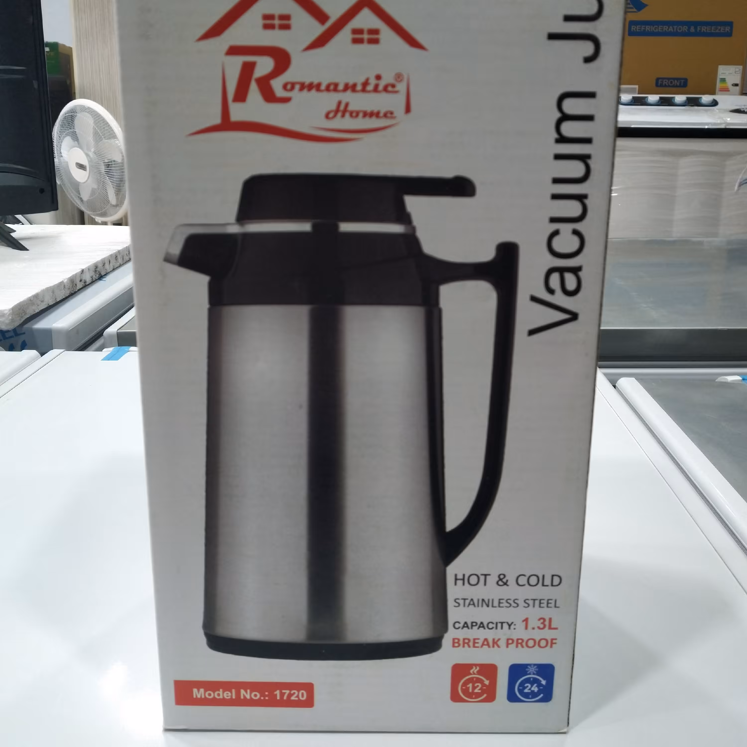 فلاسک 1/3 لیتری رمانتیک هوم مدل 1720