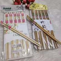 چاپستیک کره ای با طرح شکوفه های بهاری