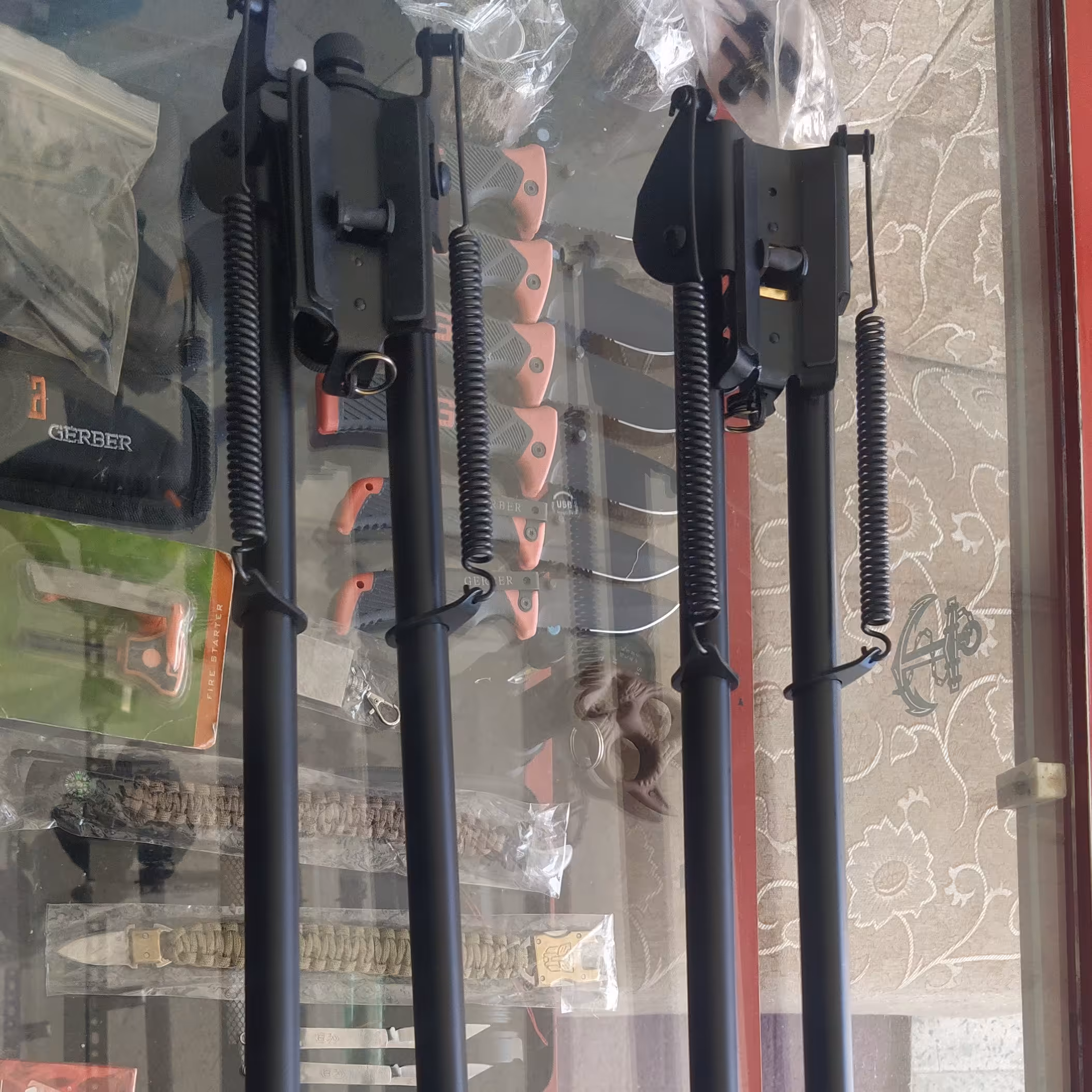 دوپایه نگه دارنده اسلحه قابل تنظیم تا 50 سانتمتر