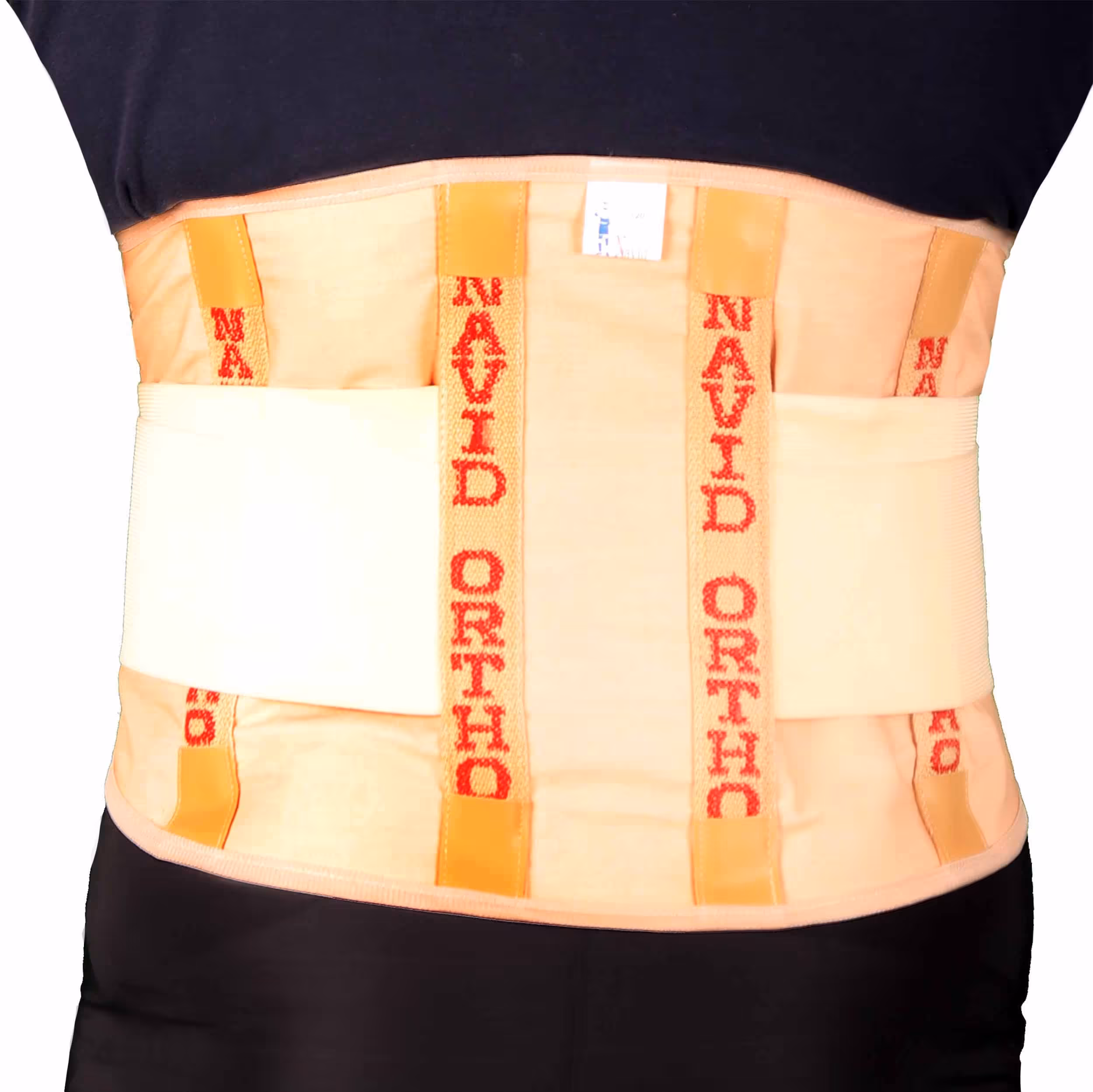 (کمربند طبی دیسک کمر )کرست کمر لومبوساکرال نوید کد 148 (سایز S و M و L و XL و XXL و XXXL )