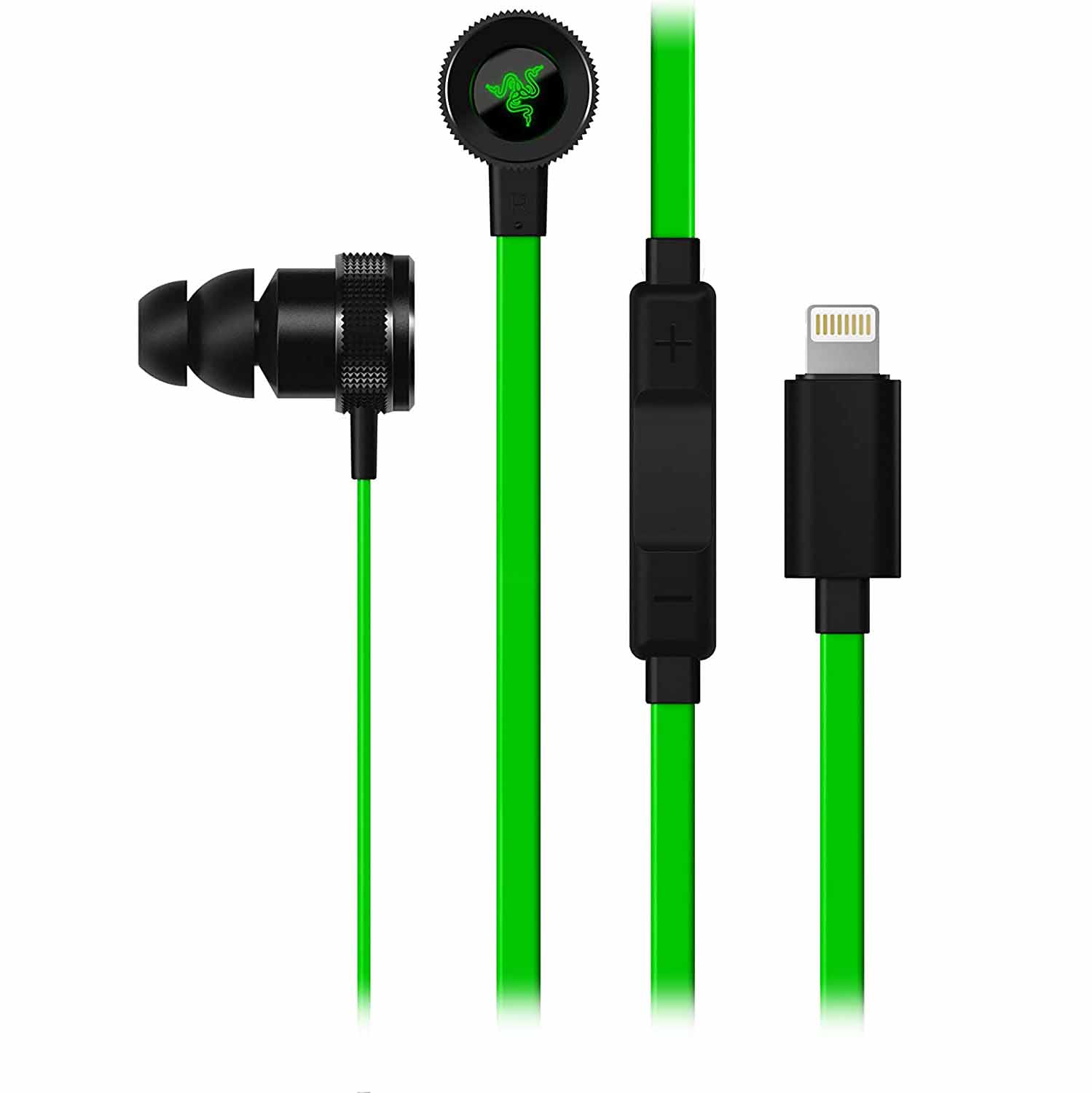 خرید هندزفرى Razer Hammerhead Earbuds for iOS-Green با بهترین قیمت