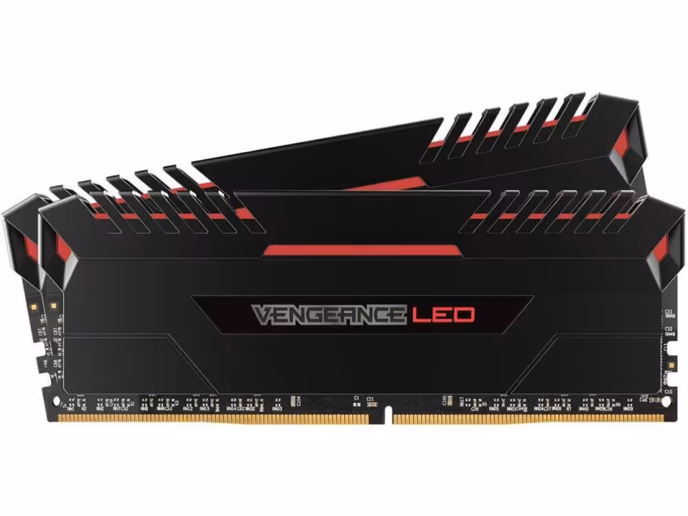 رم کورسیر Vengeance LED 16GB 8GBx2 3200Mhz CL16 DDR4