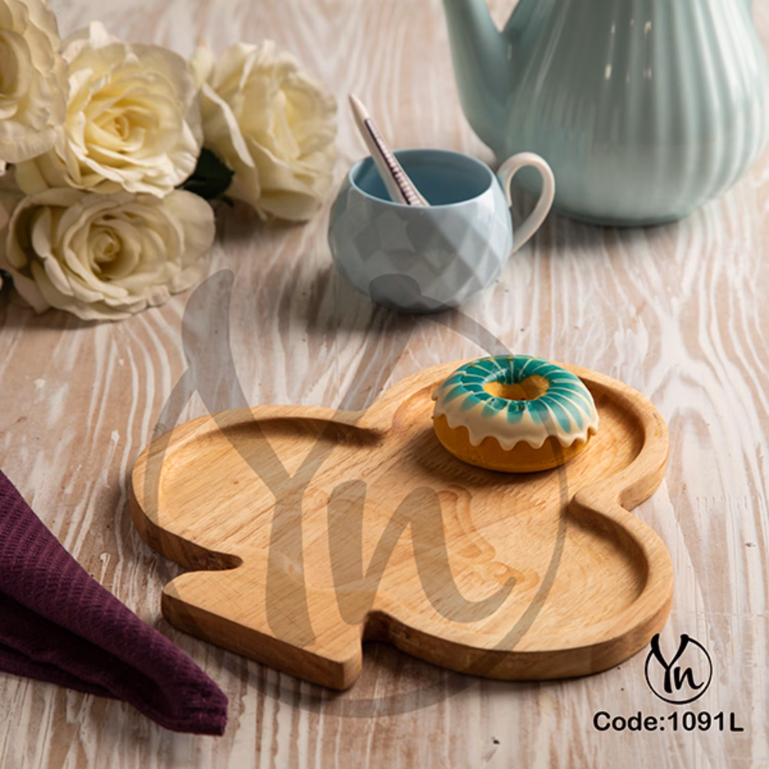 اردو گل رابر (چوب رابروود)