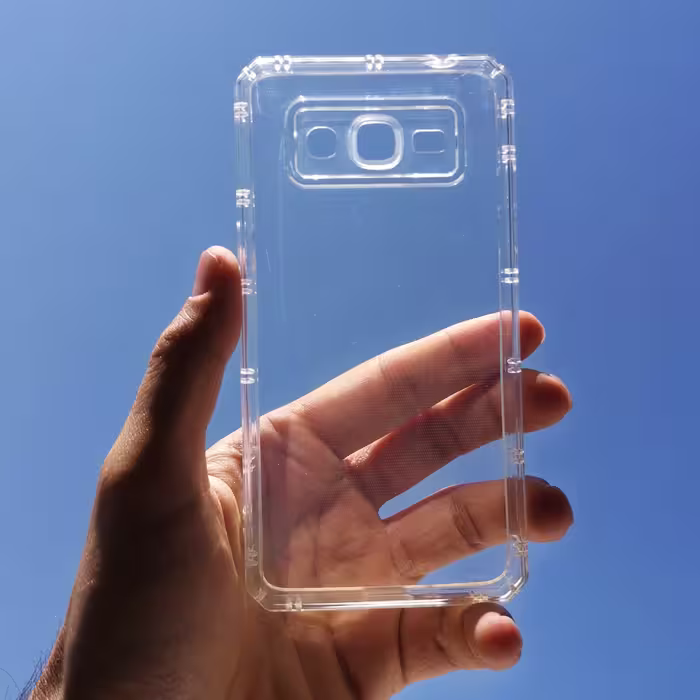 قاب ژله ای شفاف درجه یک محکم گوشی سامسونگ J2 prime و Grand prime 