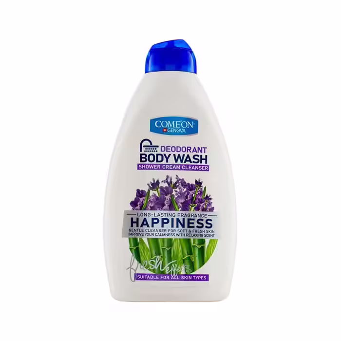 شامپو بدن کرمی کامان مدل Happiness حجم 510 میل