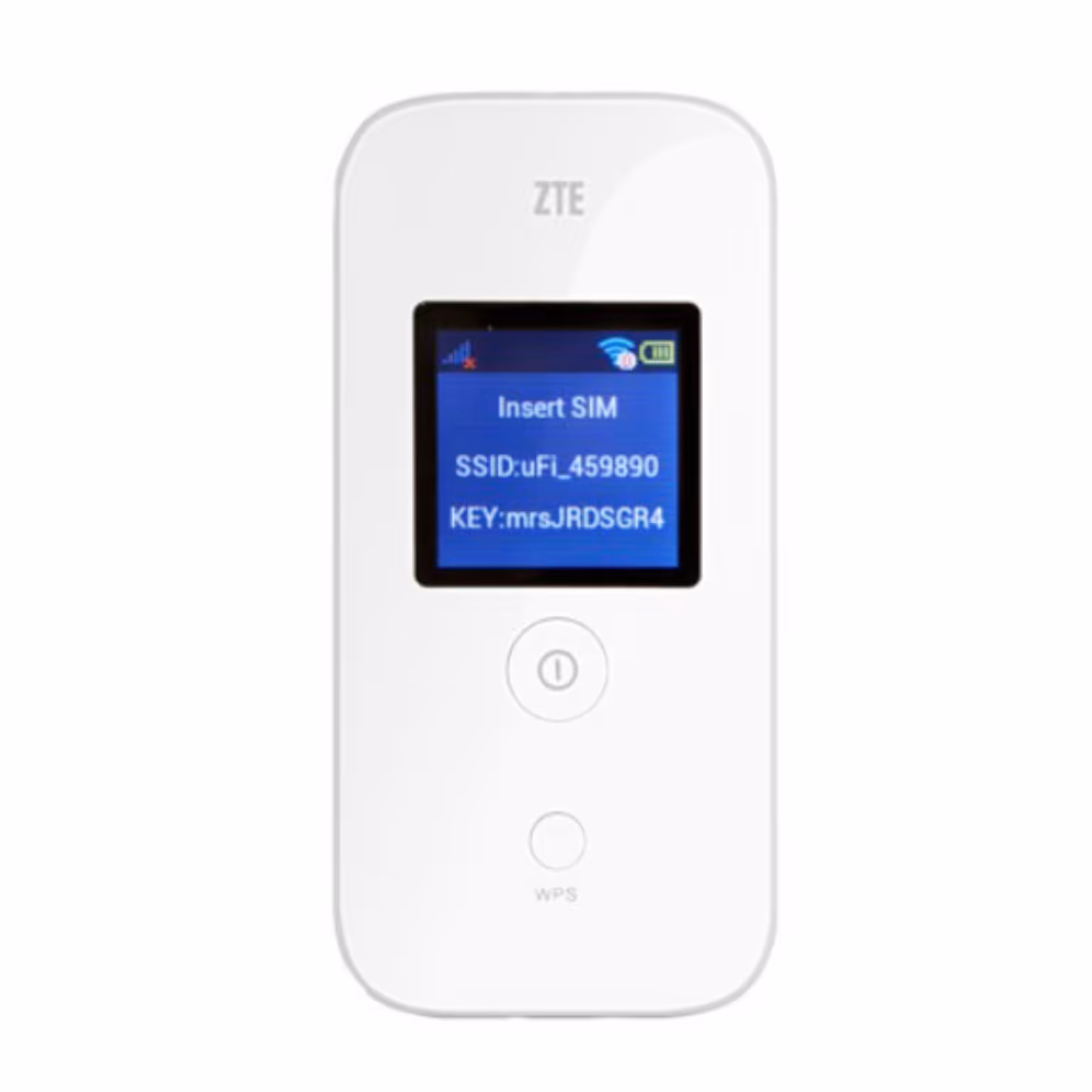 مودم قابل حمل 3G زد تی ای (ZTE) مدل MF65plus رنگ سفید