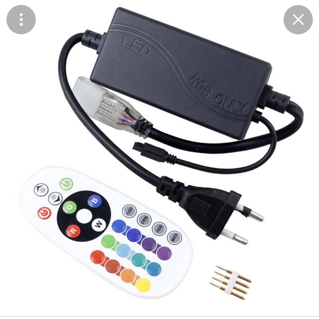 ریموت کنترل ریسه rgb16 رنگ