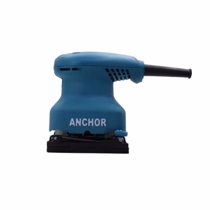 سنباده لرزان مشتی کوچک آنکور  سایز 10  در 10 Anchor مچی مشتی . تولید شرکت p m پی ام ( ارسال رایگان ابزار حسین)