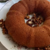 کیک کدو حلوایی وگردو