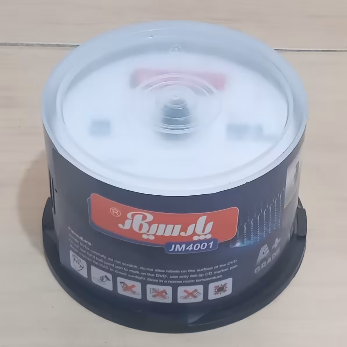 دی وی دی خام بسته 50 عددی پارسیکار