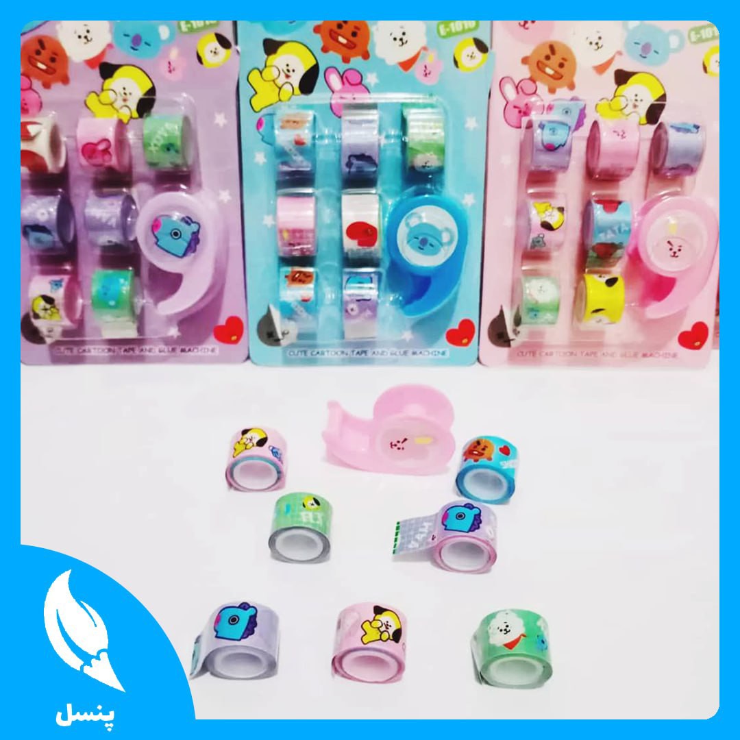 نوارچسب فانتزی جاچسبی دار 